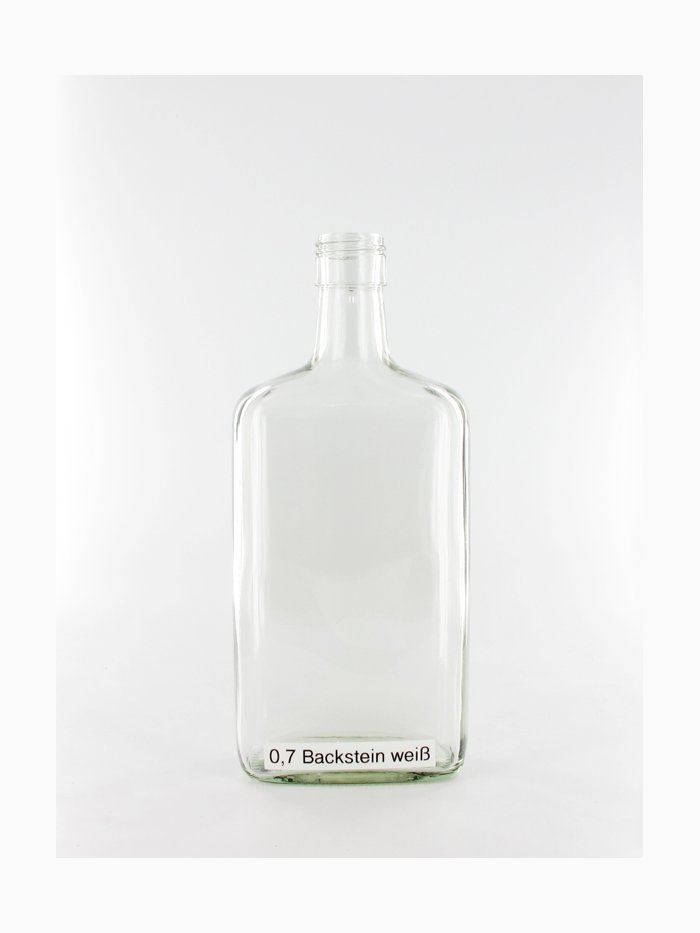 Bottle type Backstein klar , 0.7 L