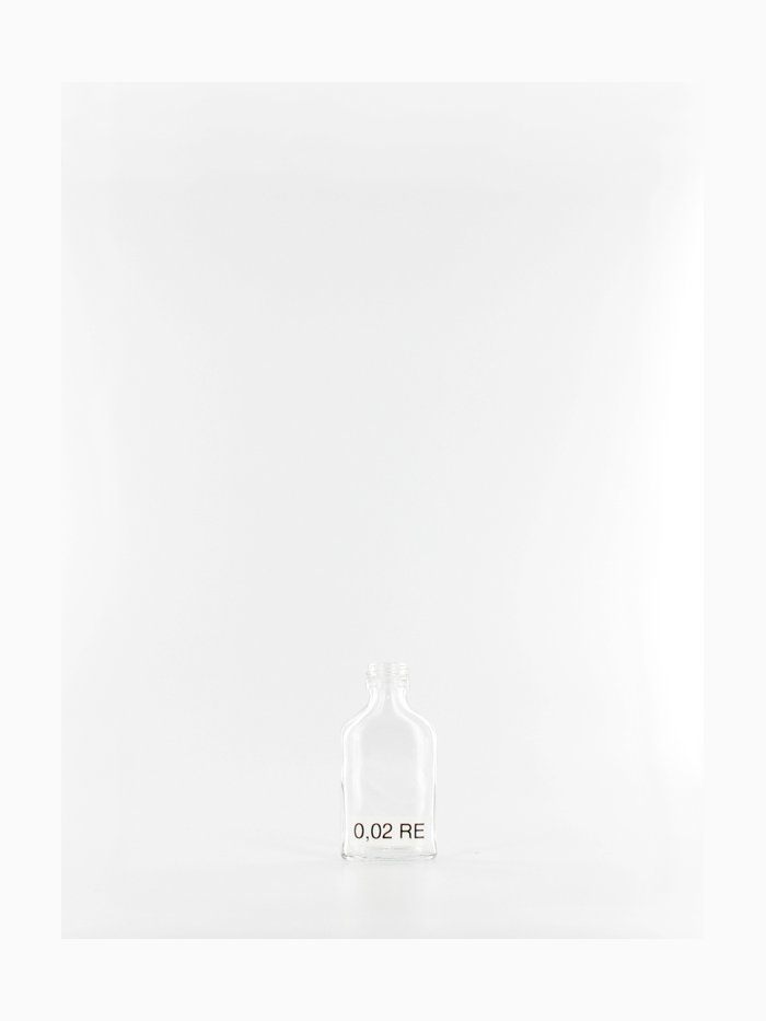 Bottle type Rectangle (RE) , 0.02 L