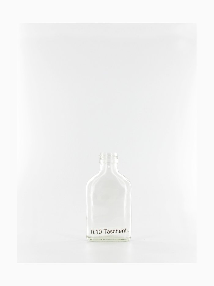 Bottle type Taschenflasche , 0.1 L